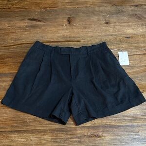 A New Day Black Linen Shorts
